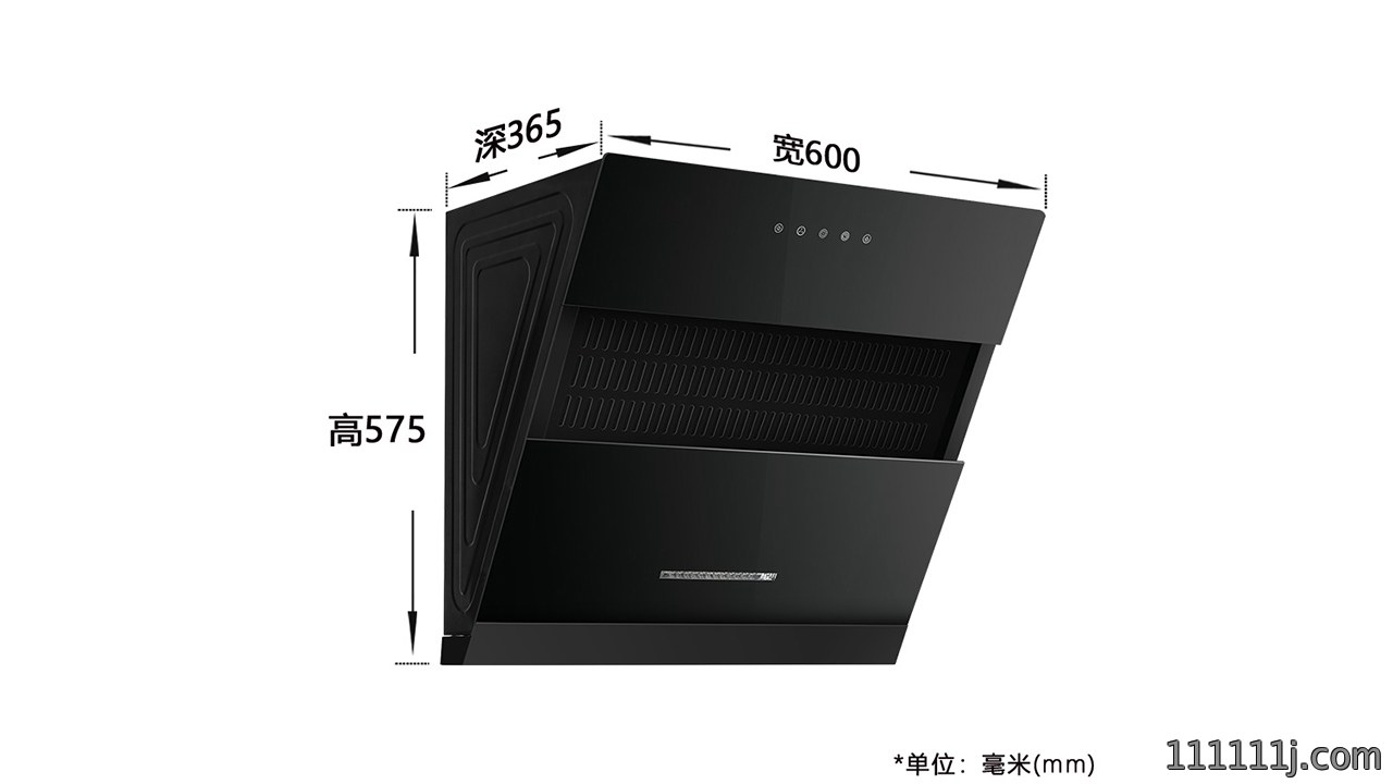 侧吸式小尺寸烟机，公寓烟机小户型壁挂式抽油